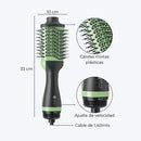 Set 2 en 1 – Cepillo Eléctrico + Plancha de Pelo