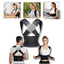 Corrector De Postura Con Soporte Espalda Cruzado Ajustable