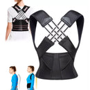 Corrector De Postura Con Soporte Espalda Cruzado Ajustable