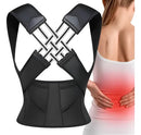 Corrector De Postura Con Soporte Espalda Cruzado Ajustable